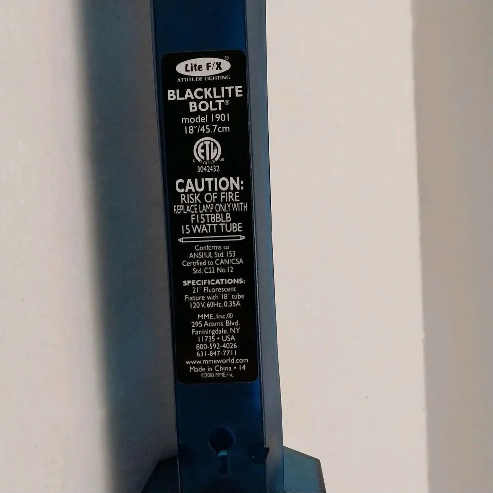 Lite F/X light blacklight
